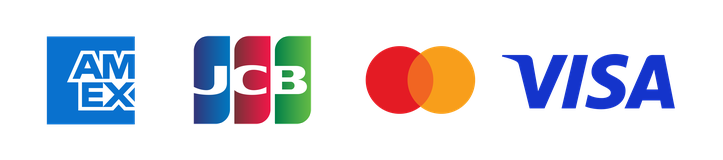 VISA / Mastercard / JCB / American Express