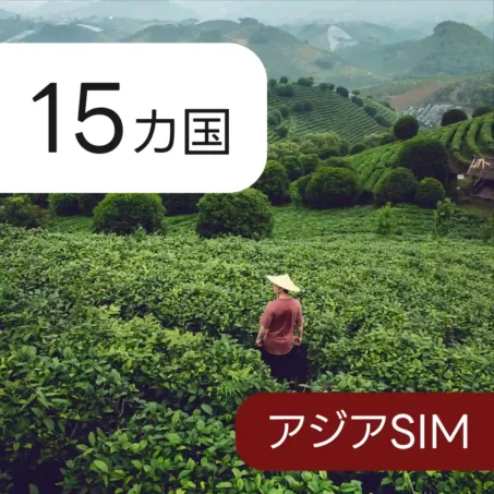 15カ国 アジアeSIM